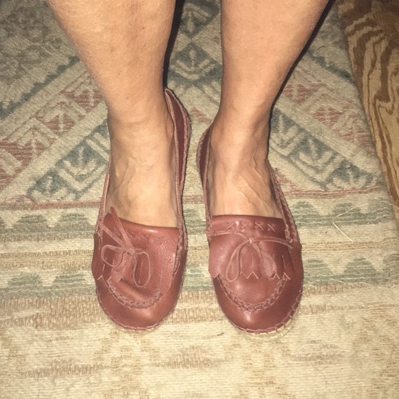 PASSWORD GENUINE LEATHER MOCCASINS 🎀 - Picture 7 of 8